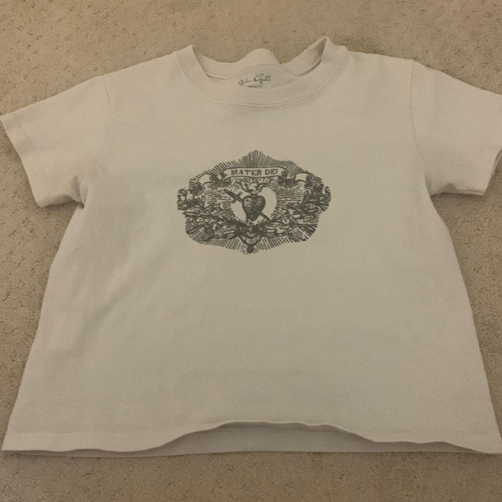 brandy melville/john gault graphic top